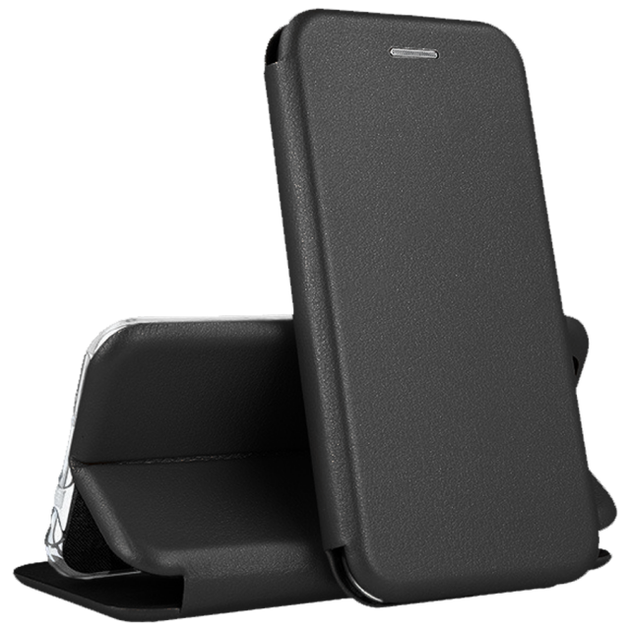 Чехол-книжка Standart Xiaomi Redmi K40S/Poco F4 Black - Фото 1 Чехол-книжка Standart Xiaomi Redmi K40S/Poco F4 Black - изображение 1