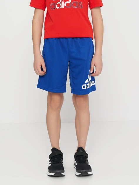 Детские шорты на резинке Adidas HE9334 122-128 см Team Royal Blue ...