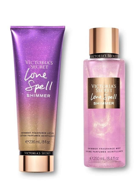 Набор Victoria's Secret Love Spell Shimmer лосьон для тела 236 мл ...
