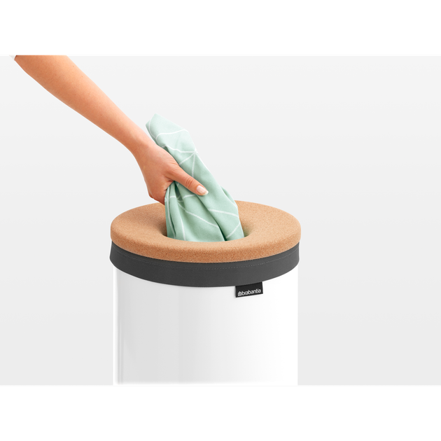 Бак для белья Brabantia Laundry Bin 35 л Белый (104367) - изображение 4