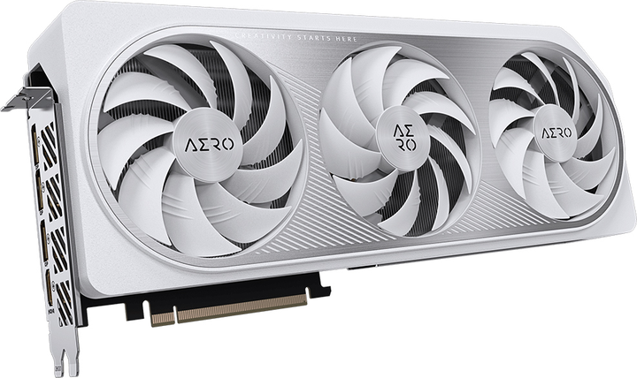 Gigabyte PCI-Ex GeForce RTX 4070 Ti Aero OC 12GB GDDR6X (192bit) (2640/21000) (HDMI, 3 x DisplayPort) (GV-N407TAERO OC-12GD) - obraz 4