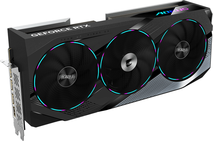Gigabyte PCI-Ex GeForce RTX 4070 Ti Aorus Elite 12GB GDDR6X (192bit) (2655/21000) (HDMI, 3 x DisplayPort) (GV-N407TAORUS E-12GD) - obraz 4