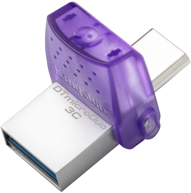 Pendrive Kingston DataTraveler MicroDuo 3C Gen3 64 GB USB-A+USB-C (DTDUO3CG3/64 GB) - obraz 4