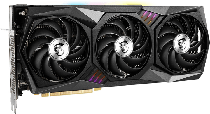 MSI PCI-Ex GeForce RTX 3070 Ti Gaming Trio 8GB GDDR6X (256bit) (1800/19000) (HDMI, 3 x DisplayPort) (RTX 3070 Ti GAMING TRIO 8G) - зображення 2