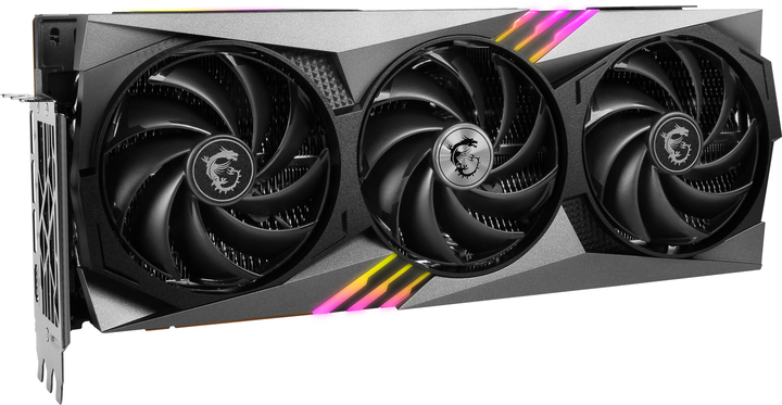 MSI PCI-Ex GeForce RTX 4090 Gaming X Trio 24G 24GB GDDR6X (384bit) (2610/21000) (HDMI, 3 x DisplayPort) (GeForce RTX 4090 GAMING X TRIO 24G) - obraz 3