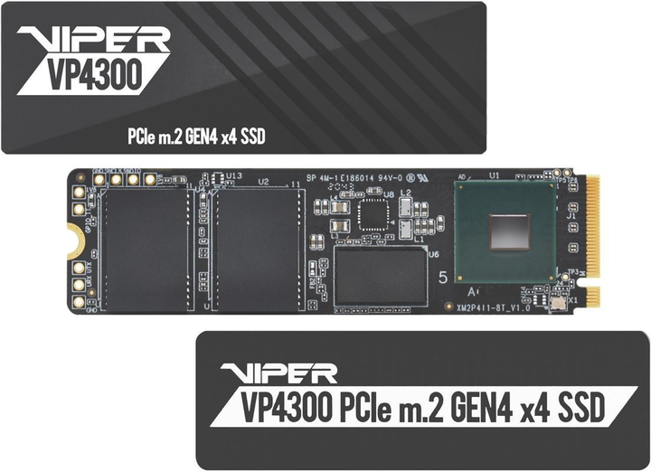 Dysk SSD Patriot VP4300 1TB M.2 2280 PCIe 4.0 x4 3D NAND TLC (VP4300-1TBM28H) - obraz 5