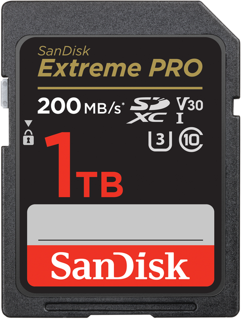 SanDisk Extreme Pro SD 1TB C10 UHS-I (SDSDXXD-1T00-GN4IN) - obraz 1