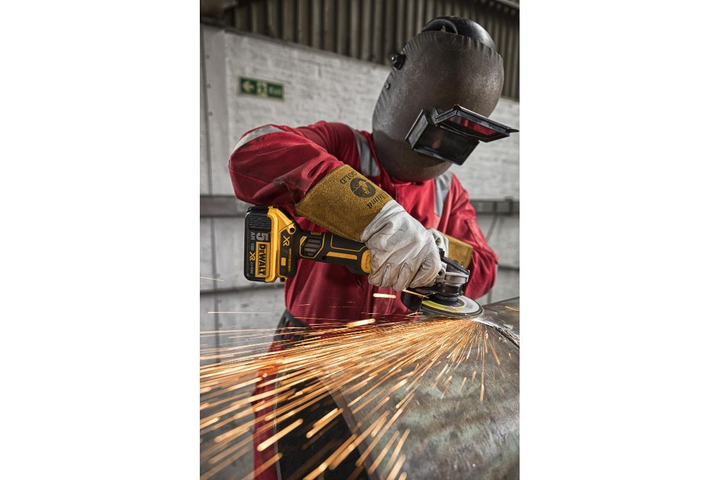 Akumulatorowa szlifierka kątowa DeWalt DCG405N bez akumulatora i ładowarki (5035048665503) - obraz 6