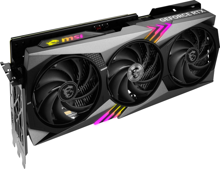 MSI PCI-Ex GeForce RTX 4070 Ti Gaming X Trio 12G 12GB GDDR6X (192bit) (2745/21000) (HDMI, 3 x DisplayPort) (RTX 4070 Ti GAMING X TRIO 12G) - obraz 6