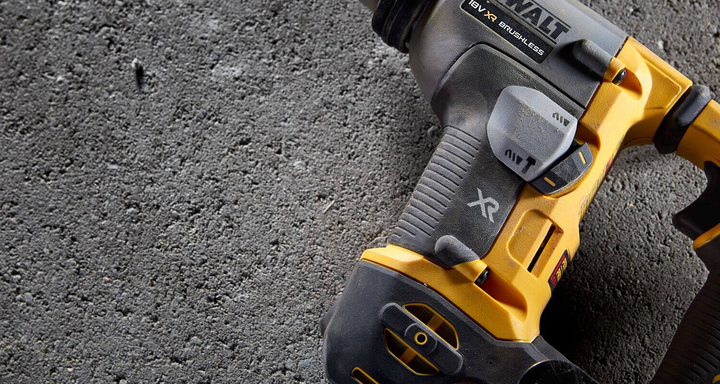 Акумуляторний перфоратор DeWalt SDS-Plus 18 В XR DCH172NT без акумулятора та зарядного пристрою - зображення 10