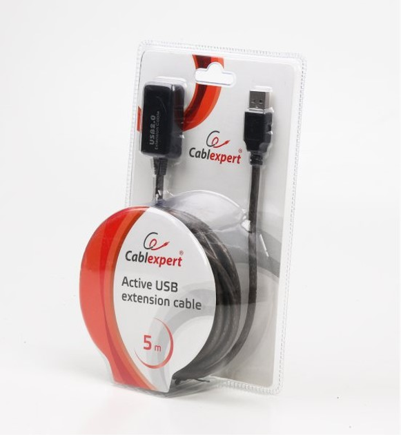 Активний подовжувач Cablexpert USB 2.0 AM - AF 5 м (UAE-01-5M) - зображення 5