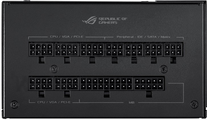 Zasilacz Asus ROG Strix 850W Złoty (90YE00A3-B0NA00) - obraz 6