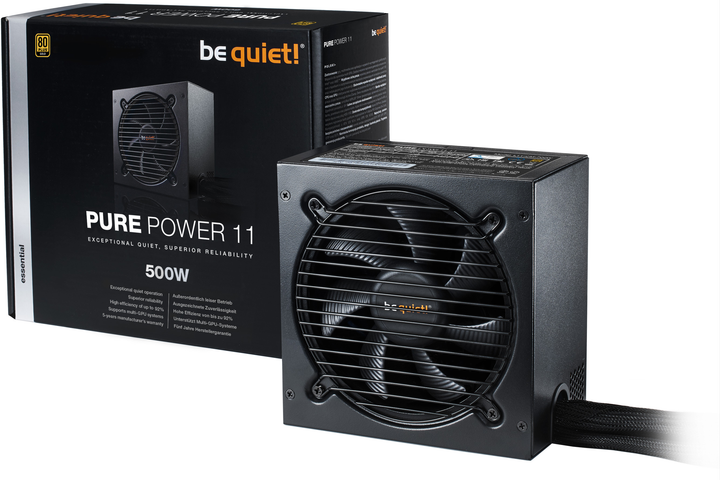 Блок живлення be quiet! BN293 Pure Power 11 500W Black (4260052186343) - зображення 3
