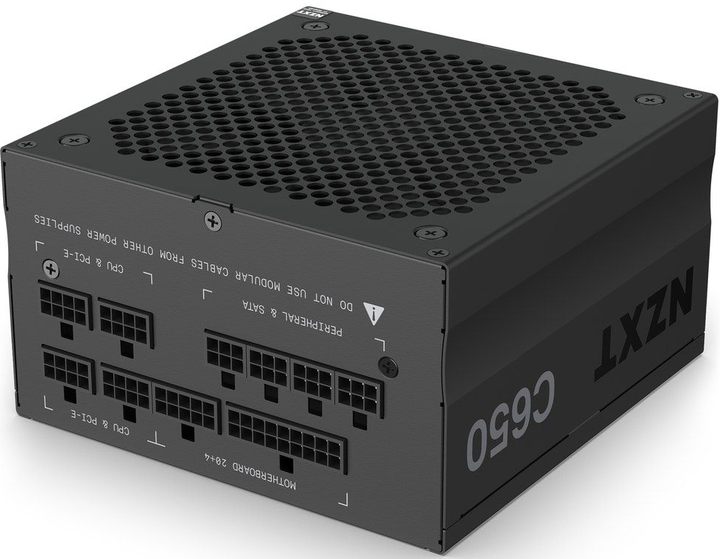 Zasilacz NZXT C Series ATX 650 W 80 Plus Gold V1 Analogowy w pełni modułowy zasilacz EU (PA-6G1BB-EU) - obraz 2