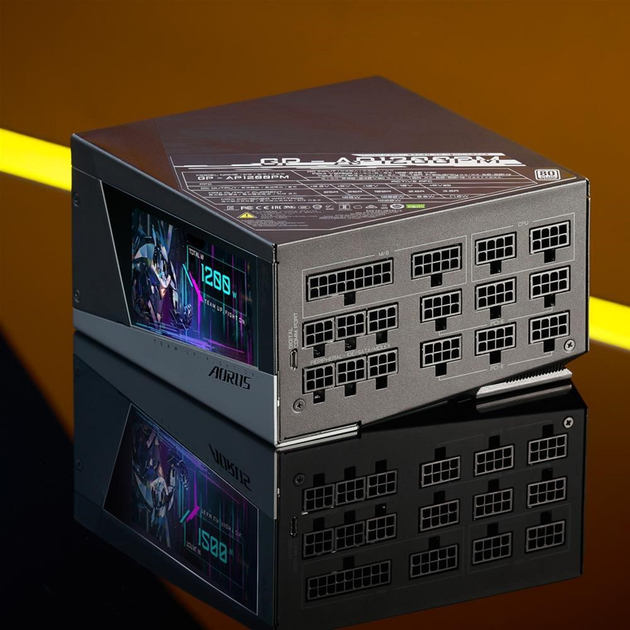 Zasilacz Gigabyte Aorus P1200W 80+ Platinum Modular (GP-AP1200PM) - obraz 10