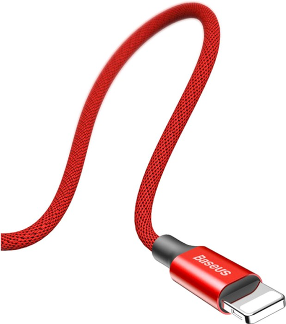 Kabel Baseus Yiven do iP 1,8m czerwony (CALYW-A09) - obraz 2