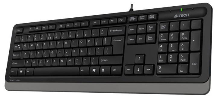 Klawiatura przewodowa A4Tech FK10 USB Szara (4711421942959) - obraz 4
