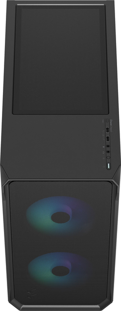 Obudowa Fractal Design Focus 2 RGB Black TG Clear Tint (FD-C-FOC2A-03) - obraz 7