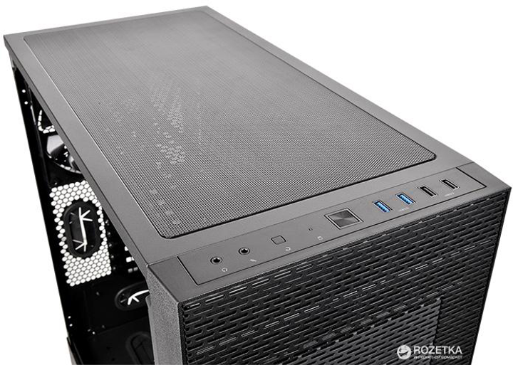 Obudowa Thermaltake Core X71 Tempered Glass Edition Czarne (CA-1F8-00M1WN-02) - obraz 10