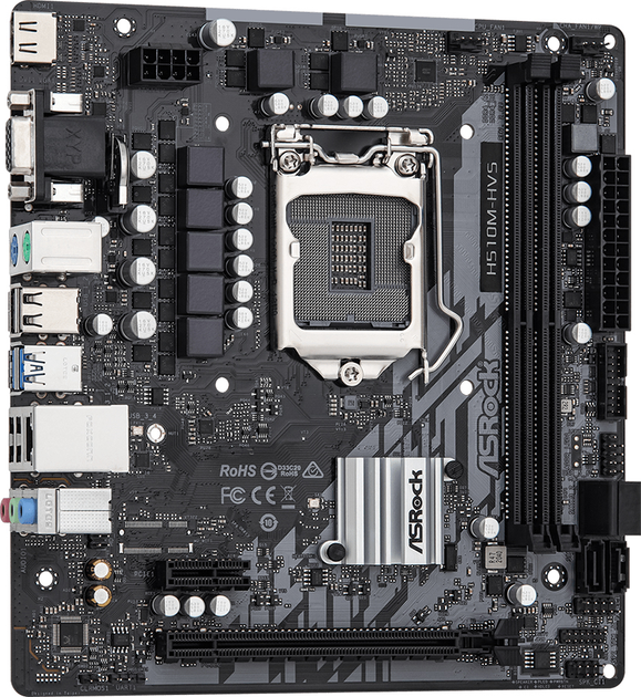 Płyta główna ASRock H510M-HVS R2.0 (s1200, Intel H510, PCI-Ex16) - obraz 2