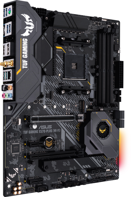 Płyta główna Asus TUF Gaming X570-Plus (WI-FI) (sAM4, AMD X570, PCI-Ex16) - obraz 2