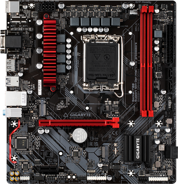 Płyta główna Gigabyte B660M Gaming DDR4 (s1700, Intel B660, PCI-Ex16) - obraz 1