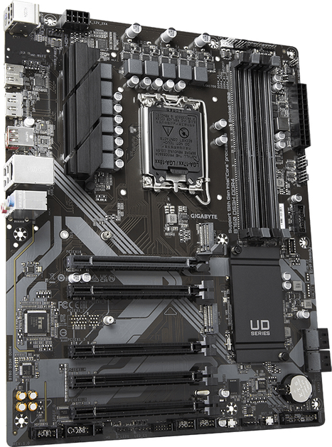 Материнська плата Gigabyte B760 DS3H DDR4 (s1700, Intel B760, PCI-Ex16) - зображення 2