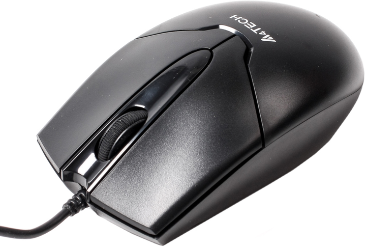 Mysz A4Tech OP-550NU USB Czarna (4711421908375) - obraz 1