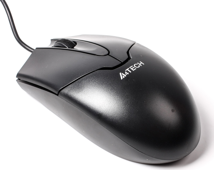 Mysz A4Tech OP-550NU USB Czarna (4711421908375) - obraz 3