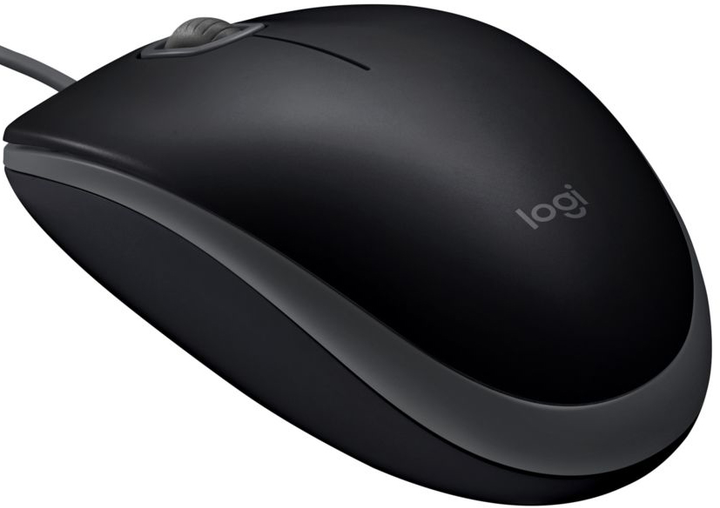 Mysz Logitech B110 Silent USB Czarna (910-005508) - obraz 3