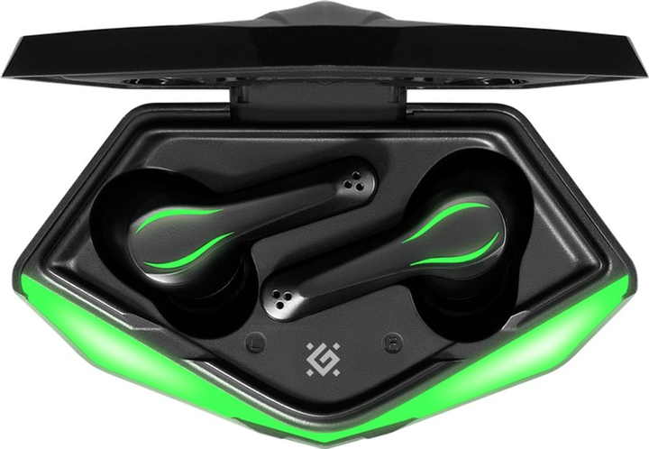 Słuchawki Defender CyberDots 220 TWS Bluetooth Czarne (4714033632201) - obraz 6