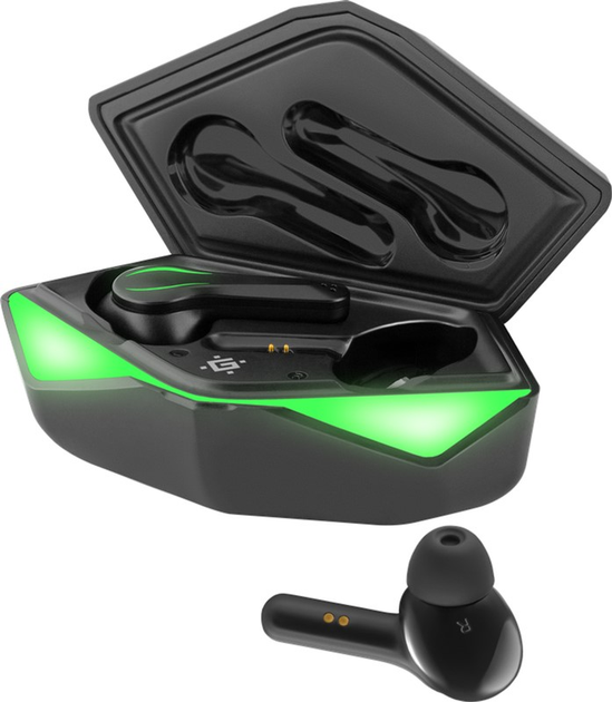Słuchawki Defender CyberDots 220 TWS Bluetooth Czarne (4714033632201) - obraz 7