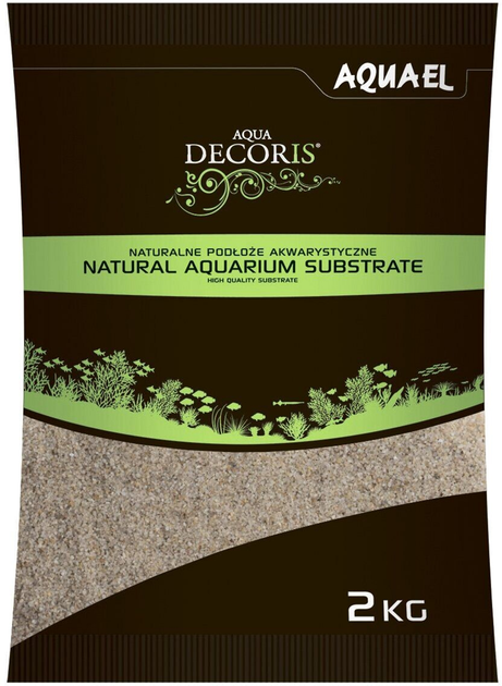 Piasek do akwarium AQUAEL 2 kg (gradacja 0,4-1,2 mm) (5905546309493) - obraz 1