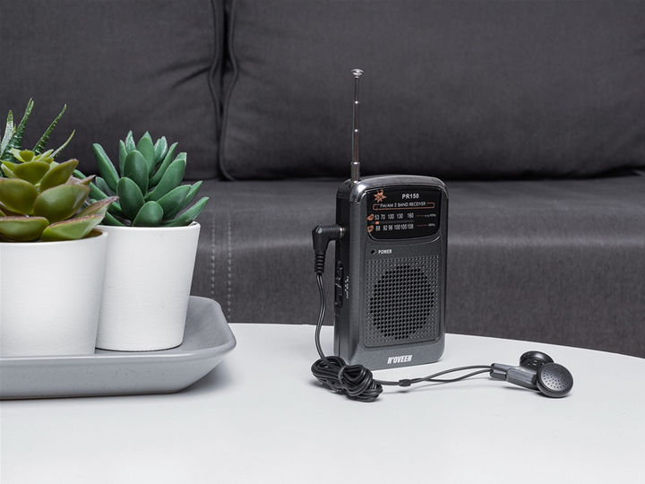 Radio przenośne Noveen PR150 Black (RL070855) - obraz 4