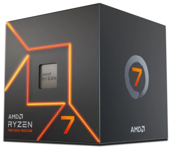 Procesor AMD Ryzen 7 7700 3.8GHz/32MB (100-100000592BOX) sAM5 BOX - obraz 1