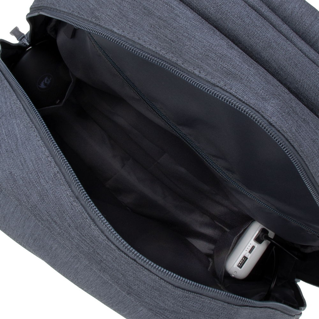 Plecak na laptopa RIVACASE 7567 17.3" Ciemnoszary (7567 (Dark Grey)) - obraz 12