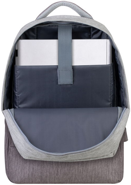 Рюкзак для ноутбука RIVACASE 7562 15.6" Grey/Mocha (7562 (Grey/Mocha)) - зображення 11