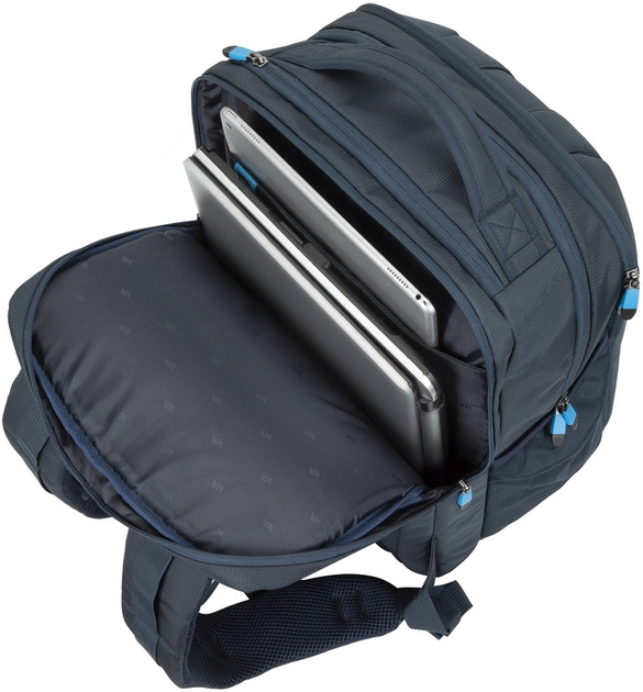 Рюкзак для ноутбука Rivacase 7861 17.3" Blue (7861 (Blue)) - зображення 9