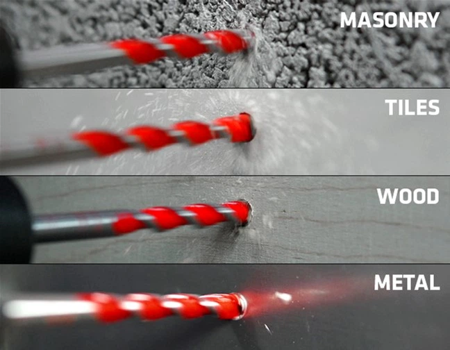 Wiertarka uniwersalna Alpen Profi Multicut L-200 mm Ø 10,0 mm (72901000100) - obraz 4