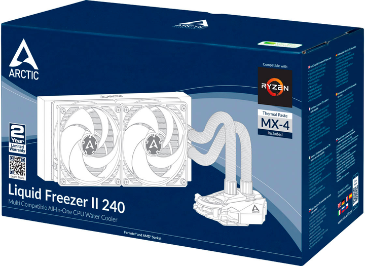 Система рідинного охолодження ARCTIC Liquid Freezer II 240 (AACFRE00046B) - зображення 8