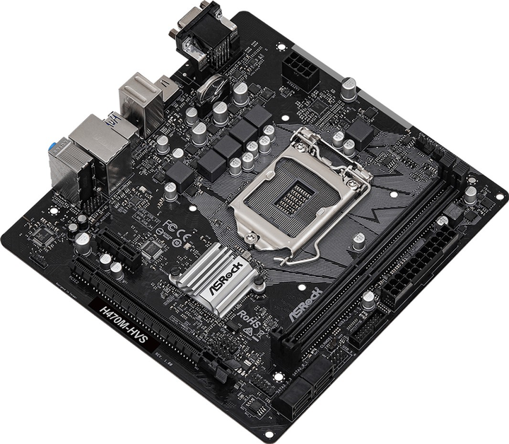 Płyta główna ASRock H470M-HVS (s1200, Intel H470, PCI-Ex16) - obraz 2