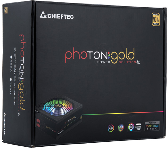 Zasilacz Chieftec Photon Gold GDP-750C-RGB - obraz 7