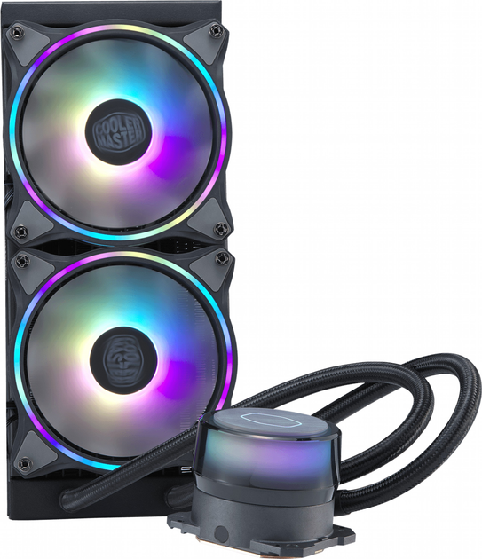 Chłodzenie wodne Cooler Master MasterLiquid ML240 Illusion (MLX-D24M-A18P2-R1) - obraz 4