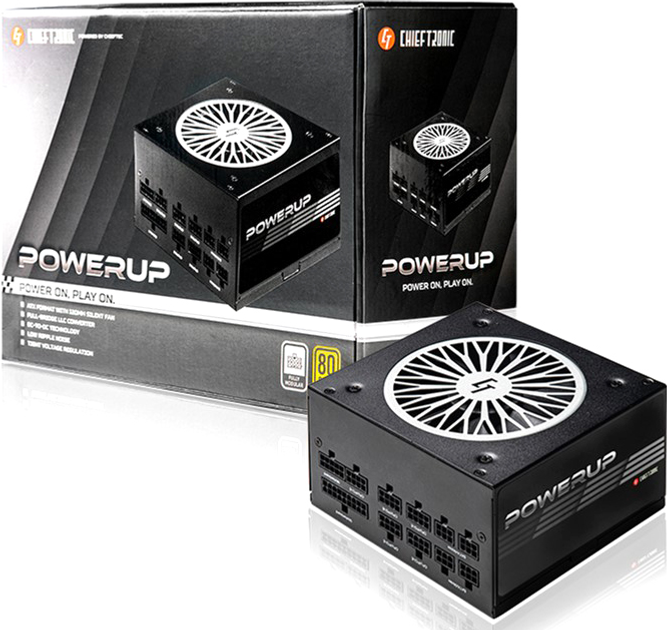 Блок живлення Chieftec Chieftronic PowerUp GPX-850FC 850W 80PLUS Gold - зображення 8