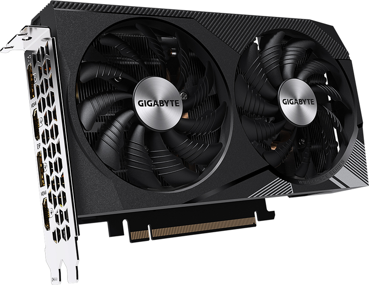 Gigabyte PCI-Ex GeForce RTX 3060 Windforce OC 12G 12GB GDDR6 (192bit) (1792/15000) (2 x HDMI, 2 x DisplayPort) (GV-N3060WF2OC-12GD) - obraz 2