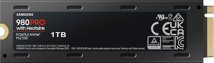 Dysk SSD Samsung 980 Pro 1TB M.2 PCIe 4.0 x4 V-NAND 3bit MLC (MZ-V8P1T0CW) - obraz 2