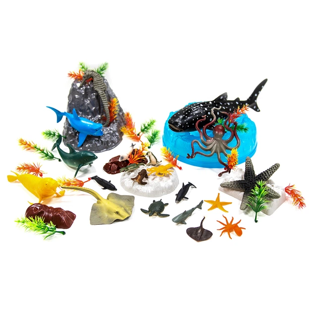 Игровой набор Battat Lite Fun Banka Жители морей 57 предметов - изображение 4