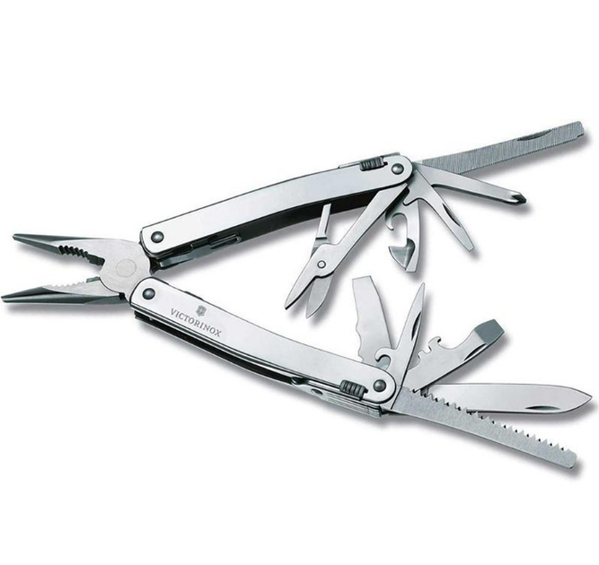 Мультитул, мультиинструмент Victorinox SSWISSTOOL SPIRIT X PLUS RATCHET Vx30236.N 36 функций 105 мм + Биты+ Чехол нейлон - изображение 2