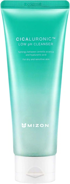 Очищающая пенка Mizon Cicaluronic Low pH Cleanser 120 мл (8809663753795) - Фото 1 Очищающая пенка Mizon Cicaluronic Low pH Cleanser 120 мл (8809663753795) - изображение 1