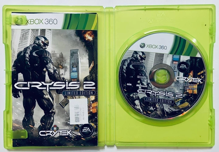 Crysis 2 Limited Edition, Б/У, английская версия - диск для Xbox 360 - Фото 3 Crysis 2 Limited Edition, Б/У, английская версия - диск для Xbox 360 - изображение 3
